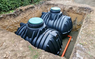 Excavation for Septic Components